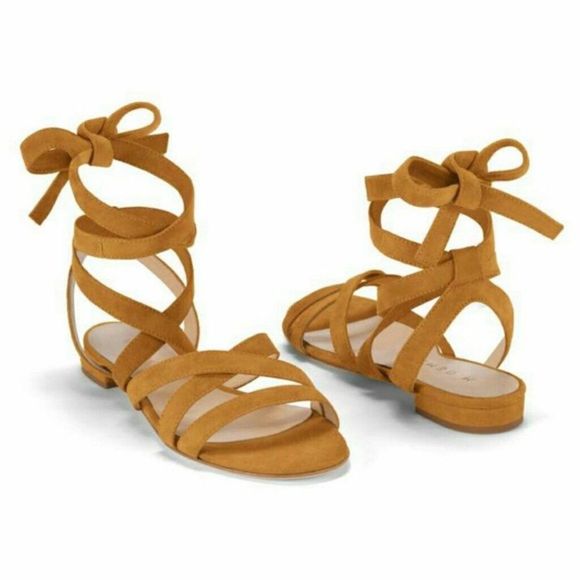 M. Gemi Shoes - M.Gemi Fiume Suede Lace Up Sandals Women's Size 37 US 7